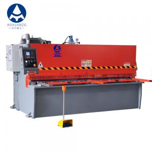 Hydraulic Customized Swing Beam Shearing Machine With E21 System QC12K-6*2500