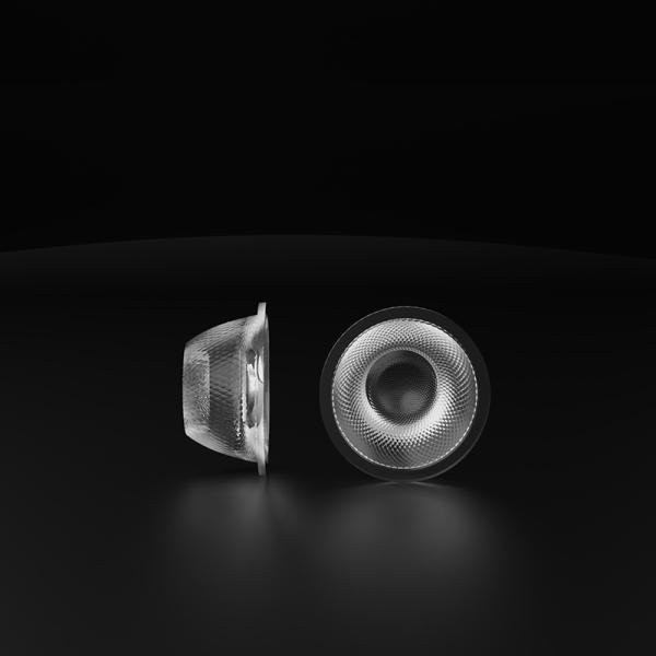 China Wide Viewing angle 60°  COB Lens PC material for Down light wholesale