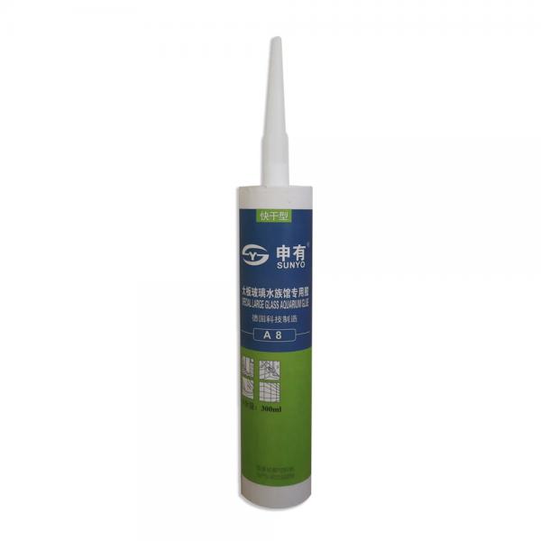 Acid Aquarium Silicone Sealant Fast Cure SGS Sira CE Certificates