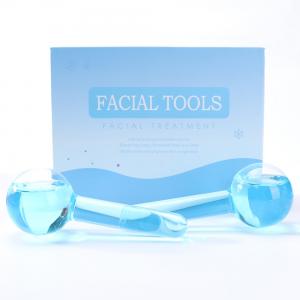 Professional Facial Ice Globe , Cooling Eye Globes For Blood Vessels Removal