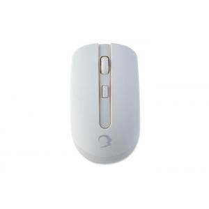 White Small 2.4G Wireless Mouse / Cordless Mouse For Laptop Energy Saving