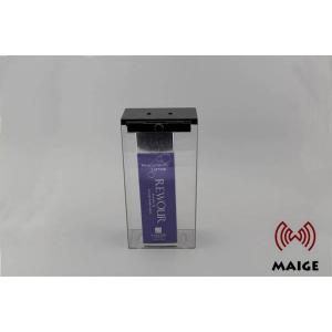 Durable EAS Safer Box , Plastic Clear Cosmetic Box Anti Shoplifting Function