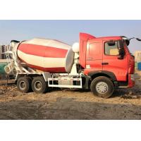 China Big Horsepower Commercial Cement Mixer 6 X 4 Type Three Axle Eaton Motor on sale