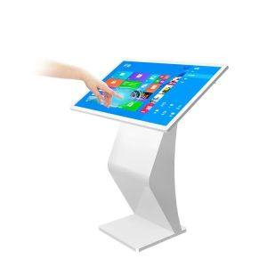 China Android 9.0 Interactif écran tactile 32 pouces Kiosque numérique Full HD 1920x1080px supplier