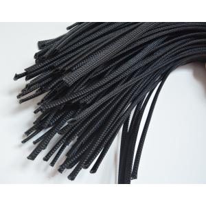 China Customized PET Expandable Braided Sleeving Braided Wire Sleeve UL RoHS supplier