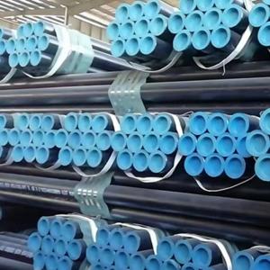 3LPE Coated ERW Carbon Steel Pipe X70 20 Inch Erw Round Steel Tube