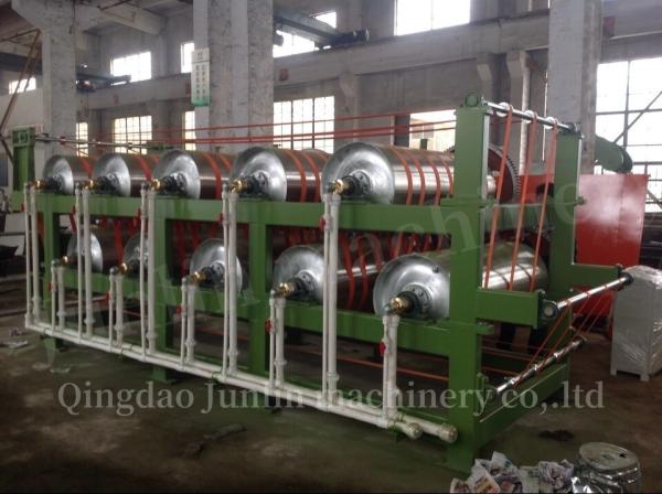High Efficiency Roller Type Rubber Sheet Cooling Machine / Batch Off Cooling Line