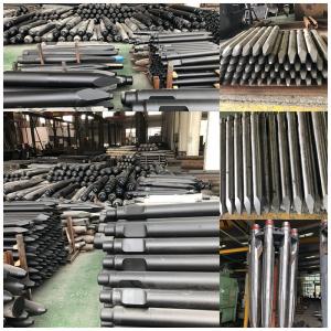 1200mm Hydraulic Hammer Chisel Excavator Parts for Construction