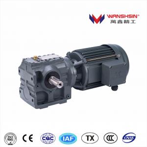 China Wanshsin K Series AC Electric Bevel Helical Gear Motor For Heavy Industry supplier