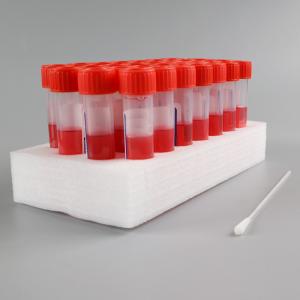 China Virus Sample Collection Tube With Nasal Swabs For Rapid Diagnostic Test Sampling Tubes wholesale