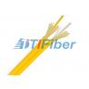 Simplex Fiber Optic Cable Outdoor Singlemode PVC Jacket For Data Communication