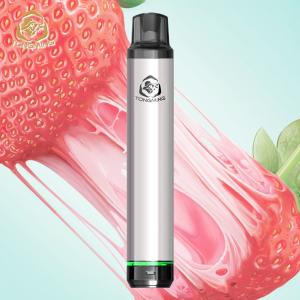 White 3000 Puffs Strawberry Ice Puff Bar Disposables E Cigarette Vape