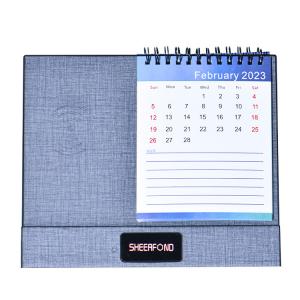 2023 Wireless Charging Calendar , Eco Friendly Desk Calendar Planner