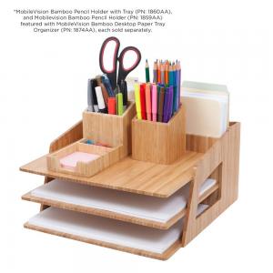 China high quality bamboo pencil holder using pen holder office or home supplier