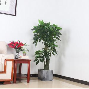 China Artificial Plants Tree Potted Fake Money Tree Indoor Office Home Decor supplier