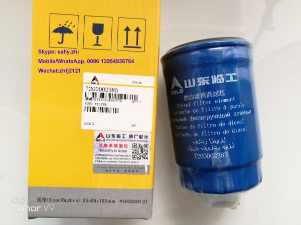 filtro diesel original, 7200002385, peças sobresselentes do motor para o