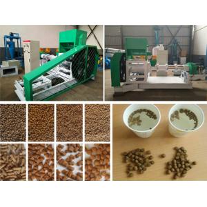 Extruding Type Fish Feed Extruder 700kg Per Hour Chicken Feed Pellet Machine