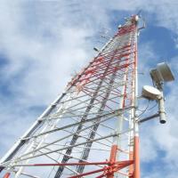 China Steel 5G Mobile Telecom Tower And Lattice Mast 30m-100m on sale