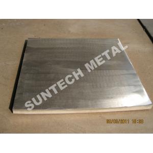 China Aluminum and Stainless Steel Clad Plate Auto Polished Surface treatment supplier