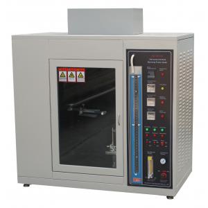 China Fire Flame Plastic Burning Test Chamber UL 94 Standard AC 220V 50Hz 35～98%RH supplier