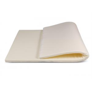 High Density Memory Foam Mattress Toppers White Rolled Packing