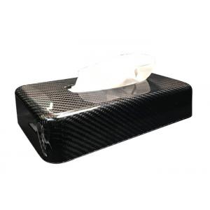 3K Glossy Carbon Fiber Tissue Paper Box For Car