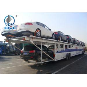 China CIVL 15M Transport Vehicle / Car Carrier Truck Trailer Q235 Material With FUWA Brand Axles supplier