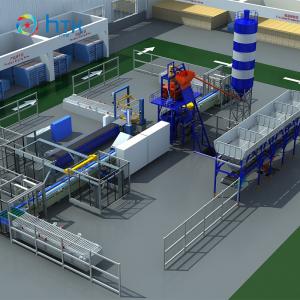 China 3D Full Automatic Construction Cement Artificial Stone Making Machine Production Line supplier