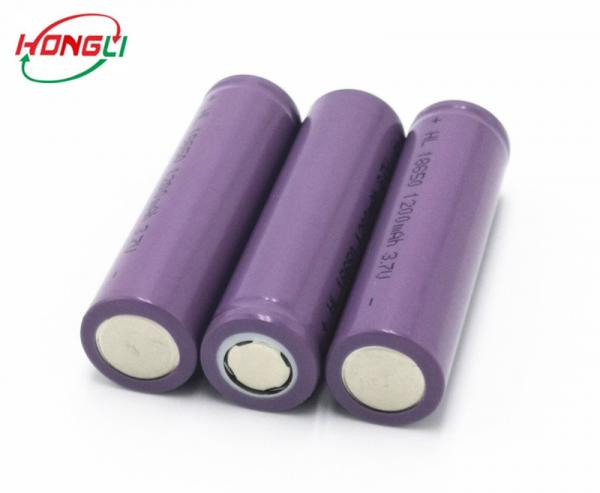 Long Lifespan 18650 Lithium Ion Cells For Solar Power Light Weight Small