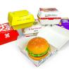 パーソナライズされたデザイン バーガーボックス 卸売 パーソナライズ 折りたたむバーガーボックス