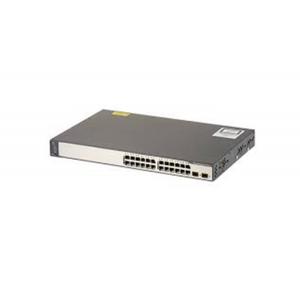 24 Port 10 Gigabit Switch Cisco Catalyst 3750 V2 Series WS-C3750V2-24TS-S