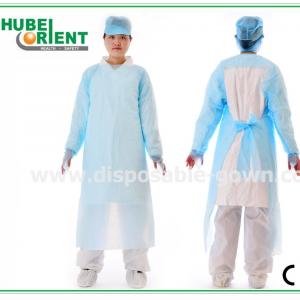 CPE Disposable Protective Clothing With Thumb Cuffs