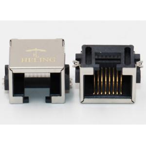China 1 Port Modular Connector Ethernet Jack RJ45 Female For Networking equipments supplier