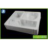 ABS Vacuum Formed Plastic Cosmetic Trays With White / Sliver
