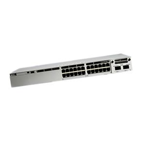 China 24-Port C9200L-24T-4G-E Network Switch with Fixed Redundant Fans and SNMP Function wholesale