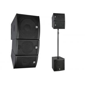 250W Conference Room Speaker Array Column system , Wireless Microphone Speaker System