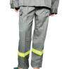 China Security Uniform Firefighting Suit With Reflective Tapes For Men Buttons And Velcro Jacket And Pants Standard Firefighting Uniform wholesale