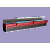 China Marble Sushi Salad Bar Counter 400L with LED Light , Commercial Buffet Equipment wholesale