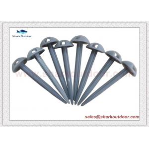 China Dome shaped Plastic Tent / Awning Groundsheet Pegs for outdoor tent supplier