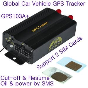 China New TK103B Car Vehicle GPS GPRS Tracker W/ Cut-off and Resume Oil & Power remotely by SMS supplier