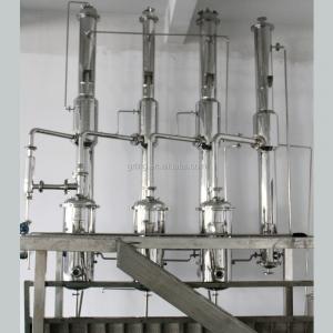 100kw Milk Juice Water Evaporation And Concentration Equipment Falling Film Type Evaporator