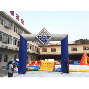 Custom Inflatable Advertising Products Start Finish Arch / Inflatable Entrance Arch Supports