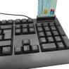 China Custom ABS Material With Keyboards Gaming Pc Gamer Keyboard with Smart Card Reader wholesale