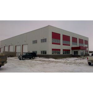 China Customizable Size Prefabricated Steel Structure Building with Sandwich Panel Sliding Door and Aluminium Alloy Window wholesale