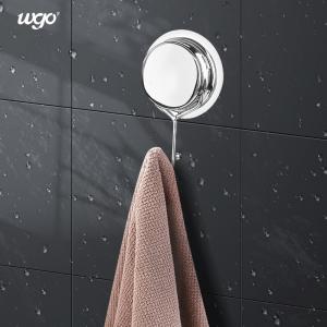 WGO Stainless Steel Suction Cup Hook , Shower Bathroom Wall Hooks