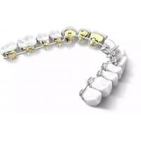 China Dental BracesFixed Orthodontic Appliances Side Back Invisible Lingual Braces Aesthetic Natural on sale