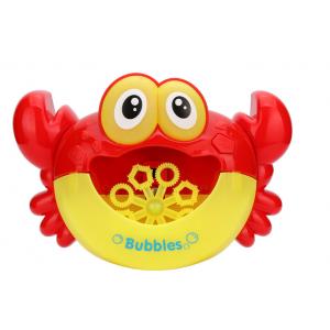nontoxic ABS Crab Bubble Machine 19*13cm for Kids Christmas Gift