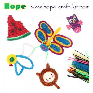 Kids DIY Art Craft Material STEM Innovation Flexible Magic Wax Sticks Wax Wire Wikki Stix Doodle Sticks OEM ODM
