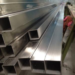 ASTM A554 Hairline Finish Stainless Steel Square Pipe Tube for Handrail and Food Grade 304 316L 400# 600# 800# Polished