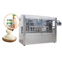 China Automatic Chocolate Filling Machine For Plastic Glass Jar Bbq Sauce Bottle Filler on sale